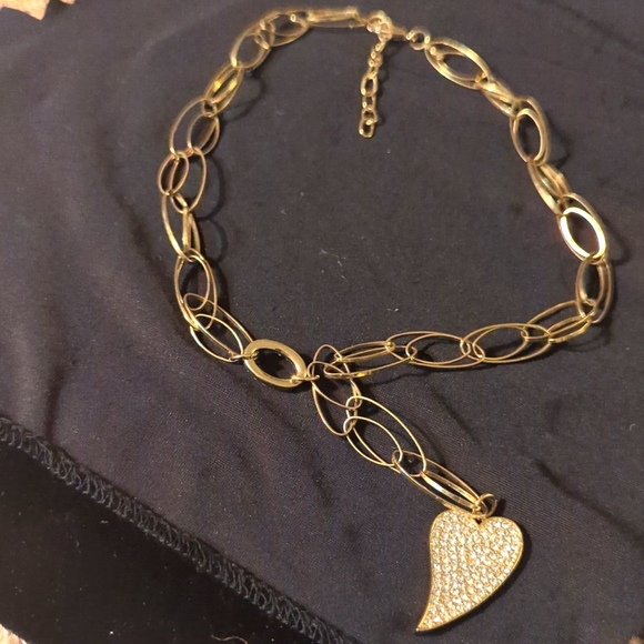 14kGP Heart Necklace - Picture 2 of 5